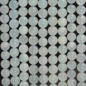 6mm Beryl Aquamarine Gemstone Grade Aaa Blue Round Loose Beads 15 inch Full Strand LOT 1,2,6,12 (90183624-371)