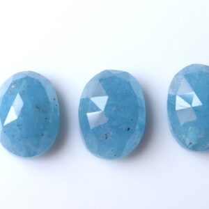 Faceted Oval Aquamarine Loose Gemstone: Wholesale Jewelry