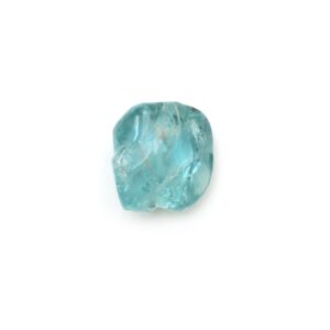 Natural Aquamarine Smooth Organic Loose Gemstone, 35x39 Mm, Aquamarine Jewelry Making Gemstone, 1 Piece