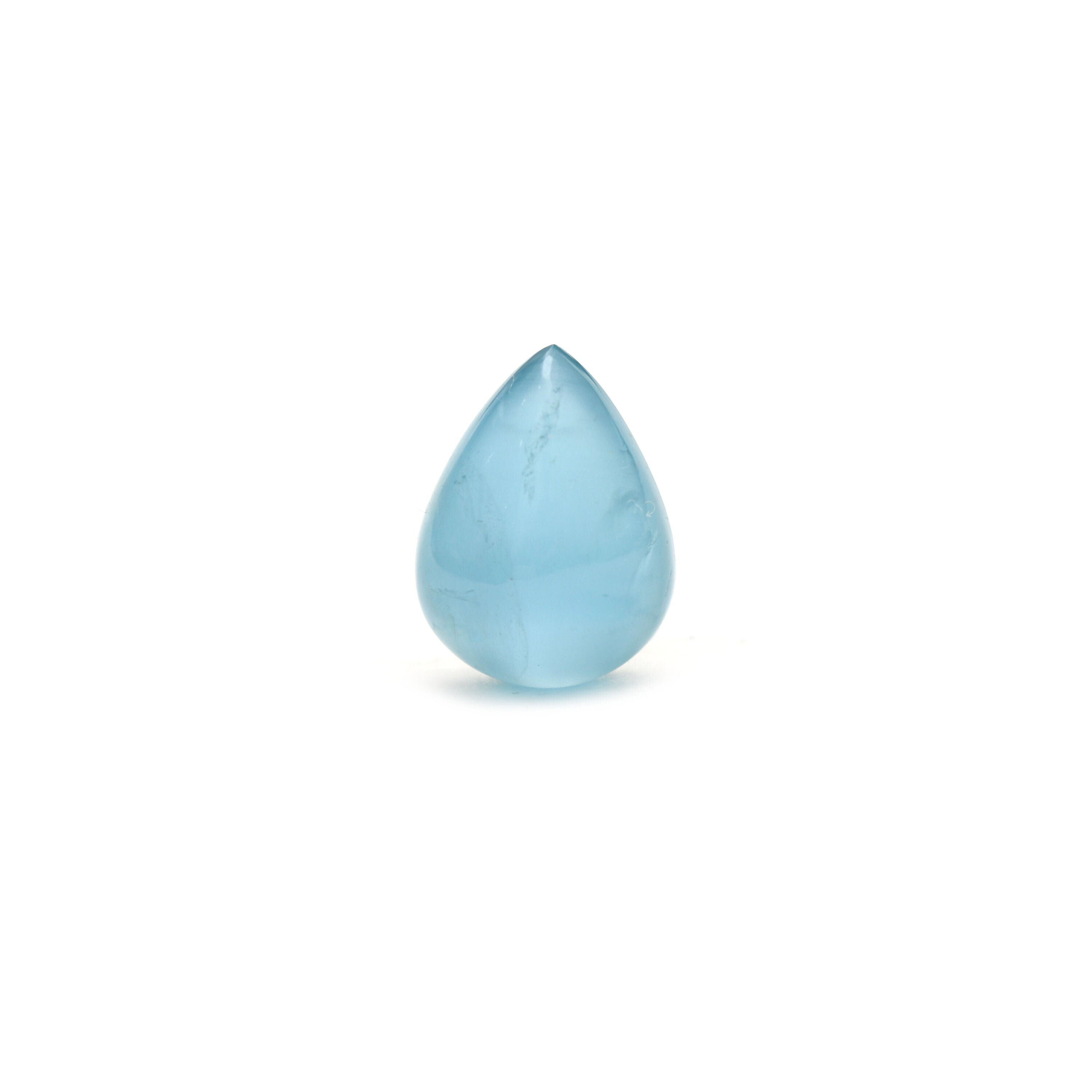 Natural Aquamarine Smooth Pear Loose Gemstone, 14.5x19.5 Mm, Aquamarine Pear Handmade Jewelry, Set Of 1 Piece