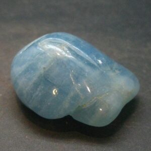 Genuine Blue Aquamarine Tumbled Stone From Brazil - 1.4" - 28.39 Grams