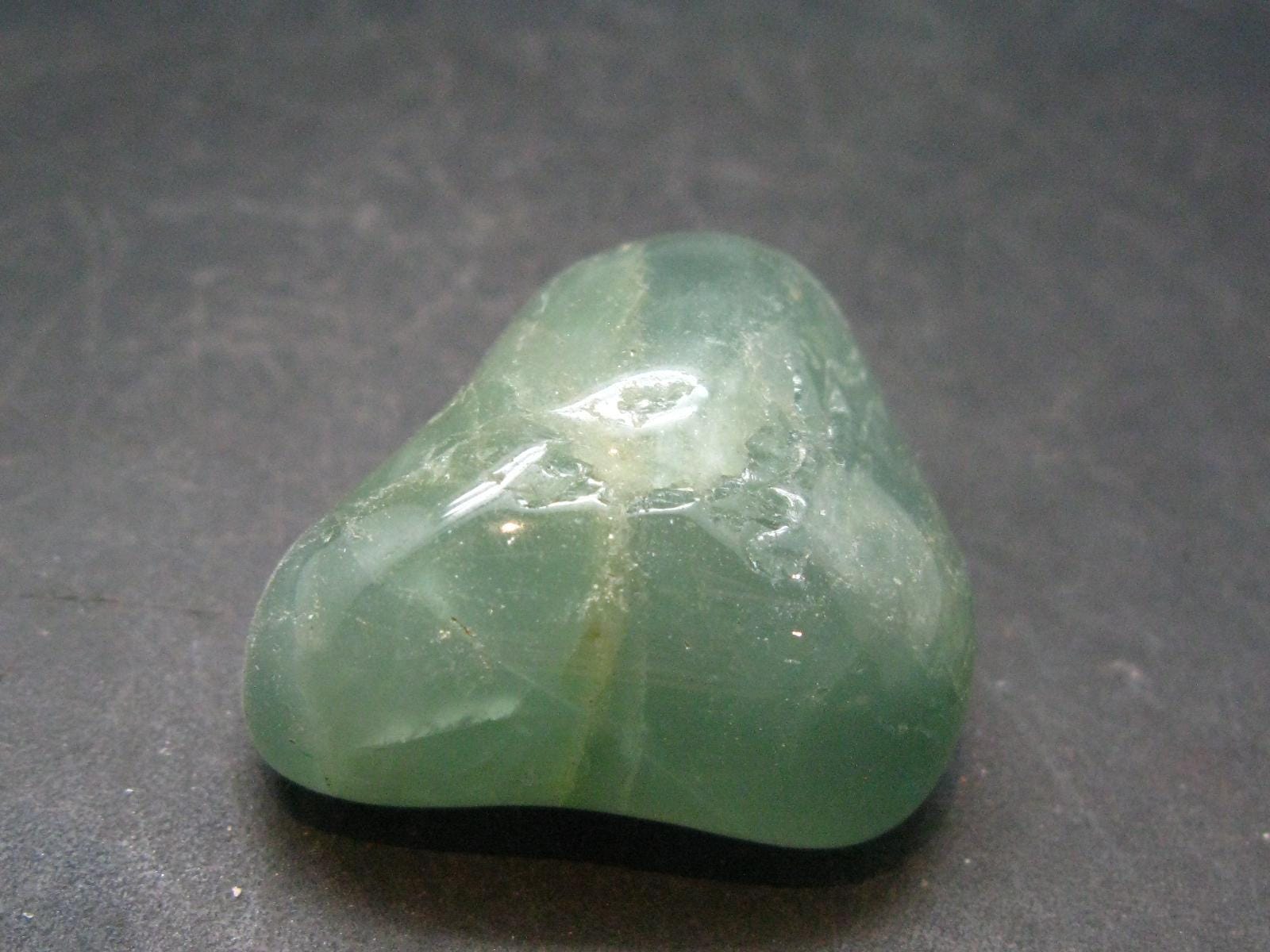 Genuine Blue Aquamarine Tumbled Stone From Brazil - 1.3" - 27.62 Grams Genuine Blue Aquamarine Tumbled Stone From Brazil - 1.3" - 27.62 Grams