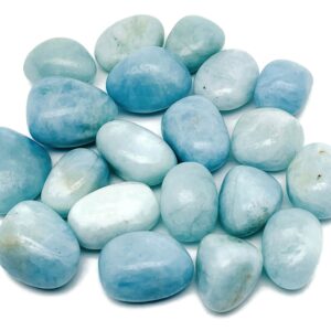Aquamarine Tumbled Stone – Aquamarine Crystal – Blue Stone – Healing Stone – TU1234