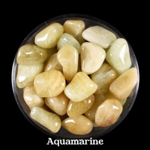 Aquamarine Tumbled Stone, Clear Communication, Throat Chakra Ritual Gem