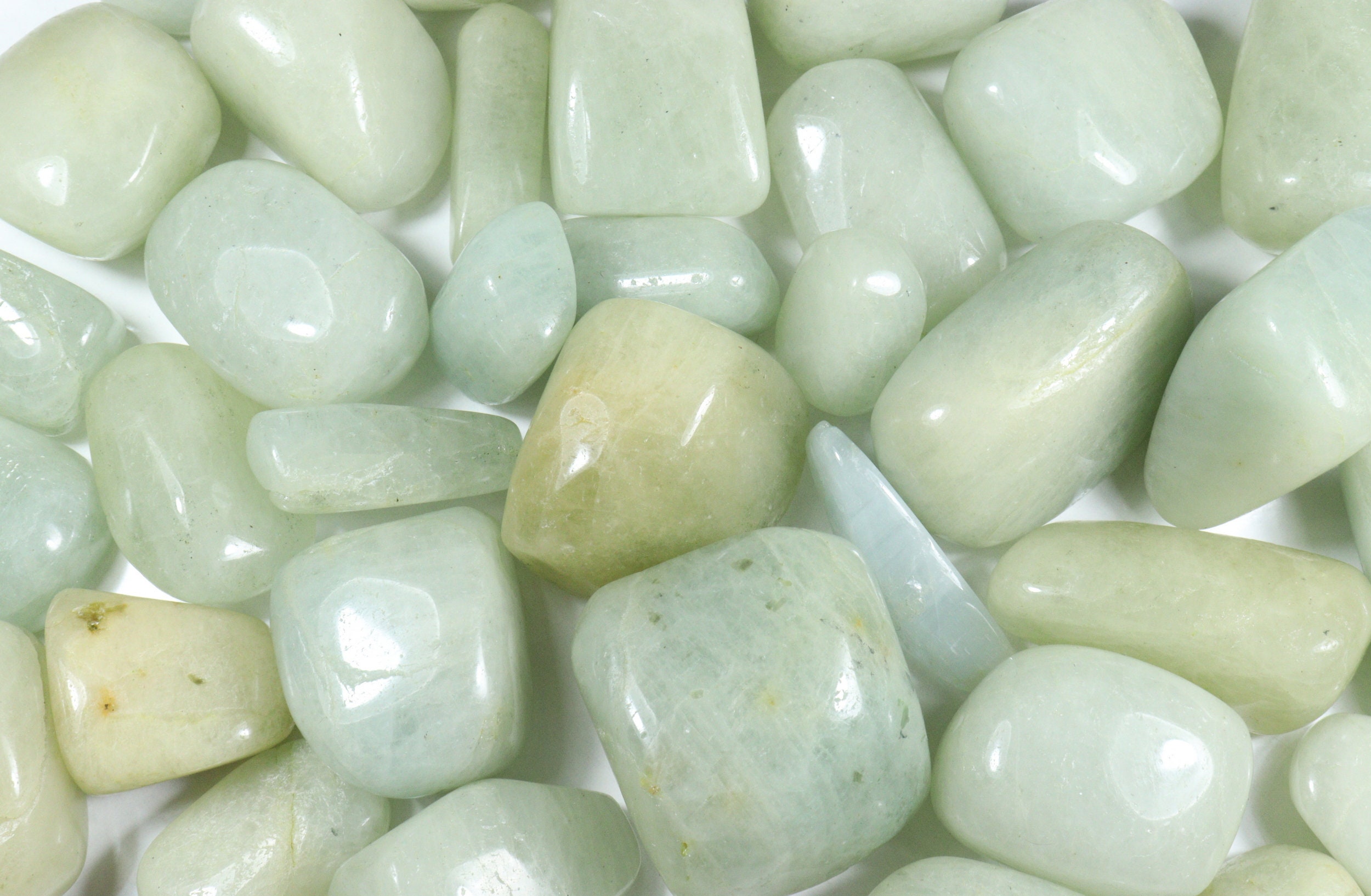 Aquamarine Tumble Stone: March Birthstone Healing Crystal