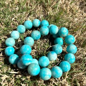 14.5mm Aragonite Calcite Stretchy Bracelet
