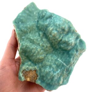 Blue Aragonite Specimen | Raw Botryoidal Crystal from Afghanistan Blue Aragonite Specimen | Raw Botryoidal Crystal from Afghanistan