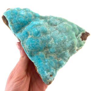 Raw Blue Aragonite Specimen, Botryoidal Crystal Raw Blue Aragonite Specimen, Botryoidal Crystal