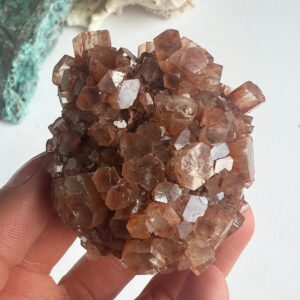 Raw Aragonite Cluster: Mineral Specimen, Aragonite Crystal Raw Aragonite Cluster: Mineral Specimen, Aragonite Crystal