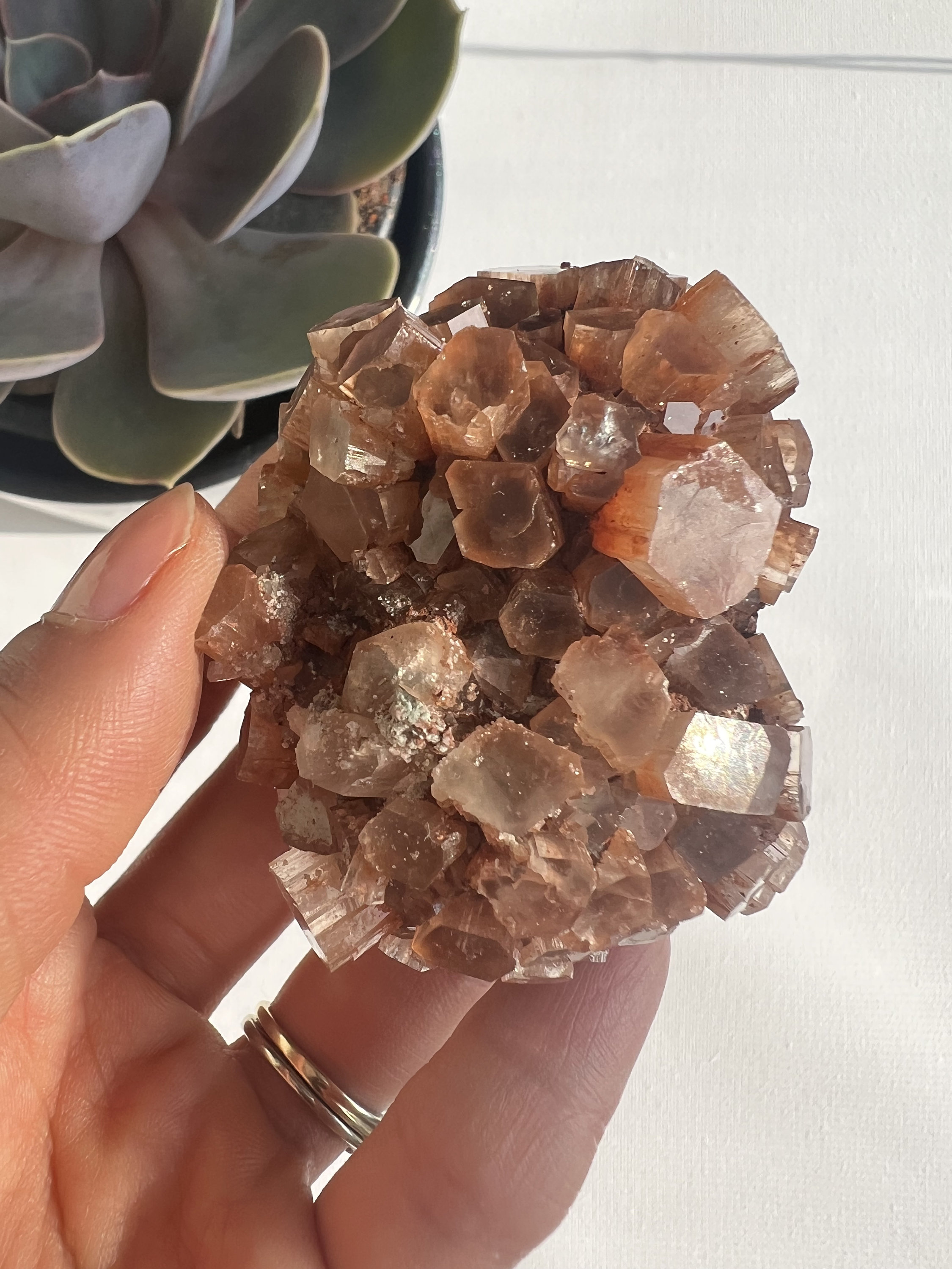 Raw Aragonite Cluster, Aragonite Specimen Raw Aragonite Cluster, Aragonite Specimen