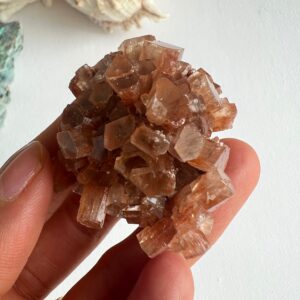 Raw Aragonite Crystal Cluster, Aragonite Specimen Raw Aragonite Crystal Cluster, Aragonite Specimen