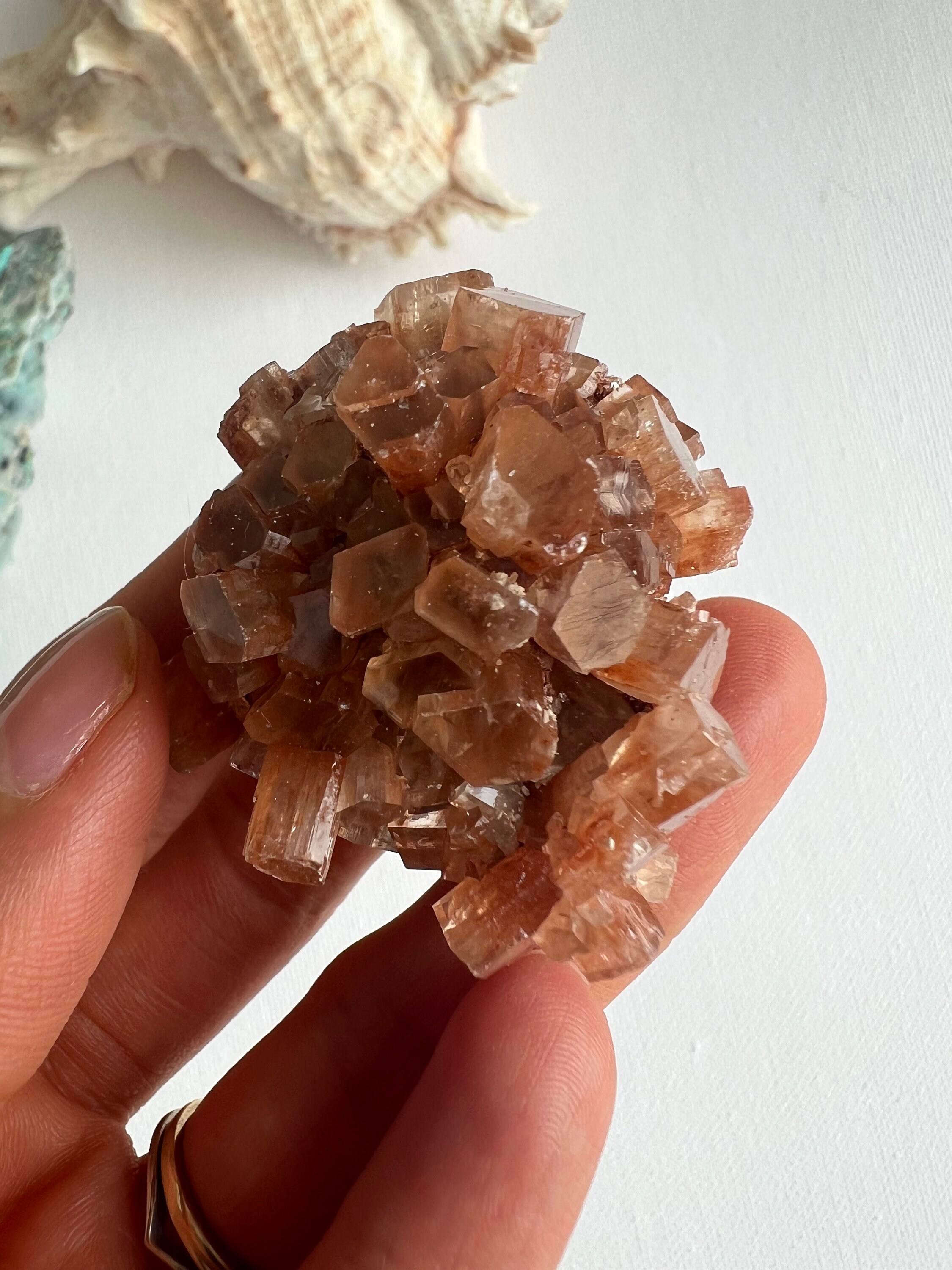 Raw Aragonite Crystal Cluster, Aragonite Specimen
