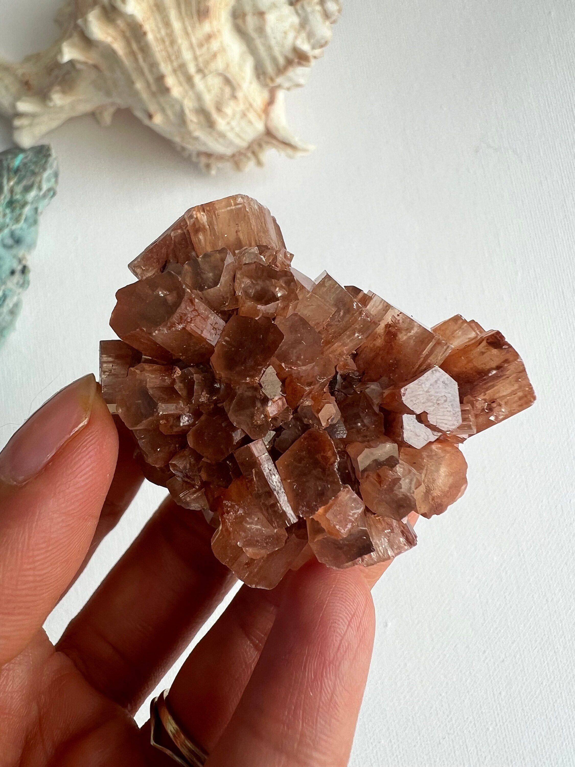 Raw Aragonite Cluster, Aragonite Specimen Raw Aragonite Cluster, Aragonite Specimen