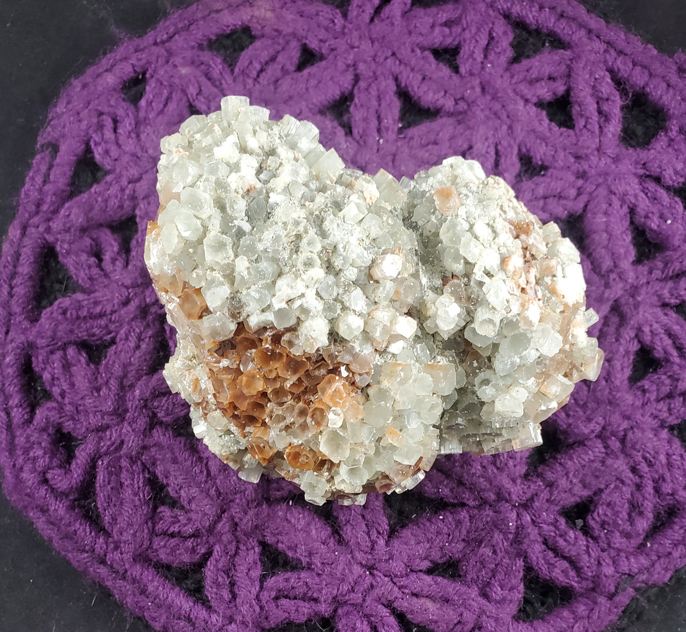 Large Aragonite Sputnik Bicolor Crystal Cluster Stones Xl Crystals Raw Aliens Weird Stone Brown Clear Spiky Star Mineral