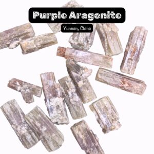 One Purple Aragonite Specimen - Yunnan, China - Natural Purple Aragonite One Purple Aragonite Specimen - Yunnan, China - Natural Purple Aragonite