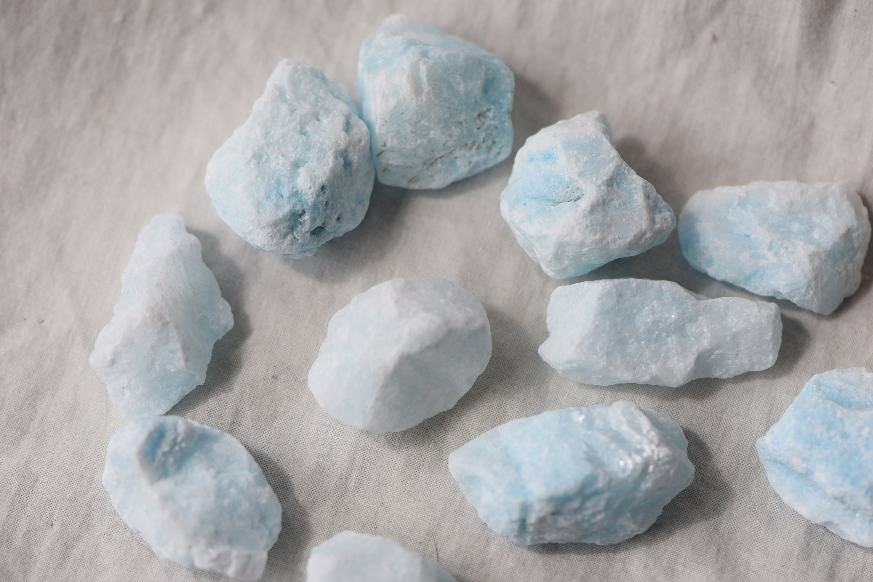 One Rough Blue Aragonite