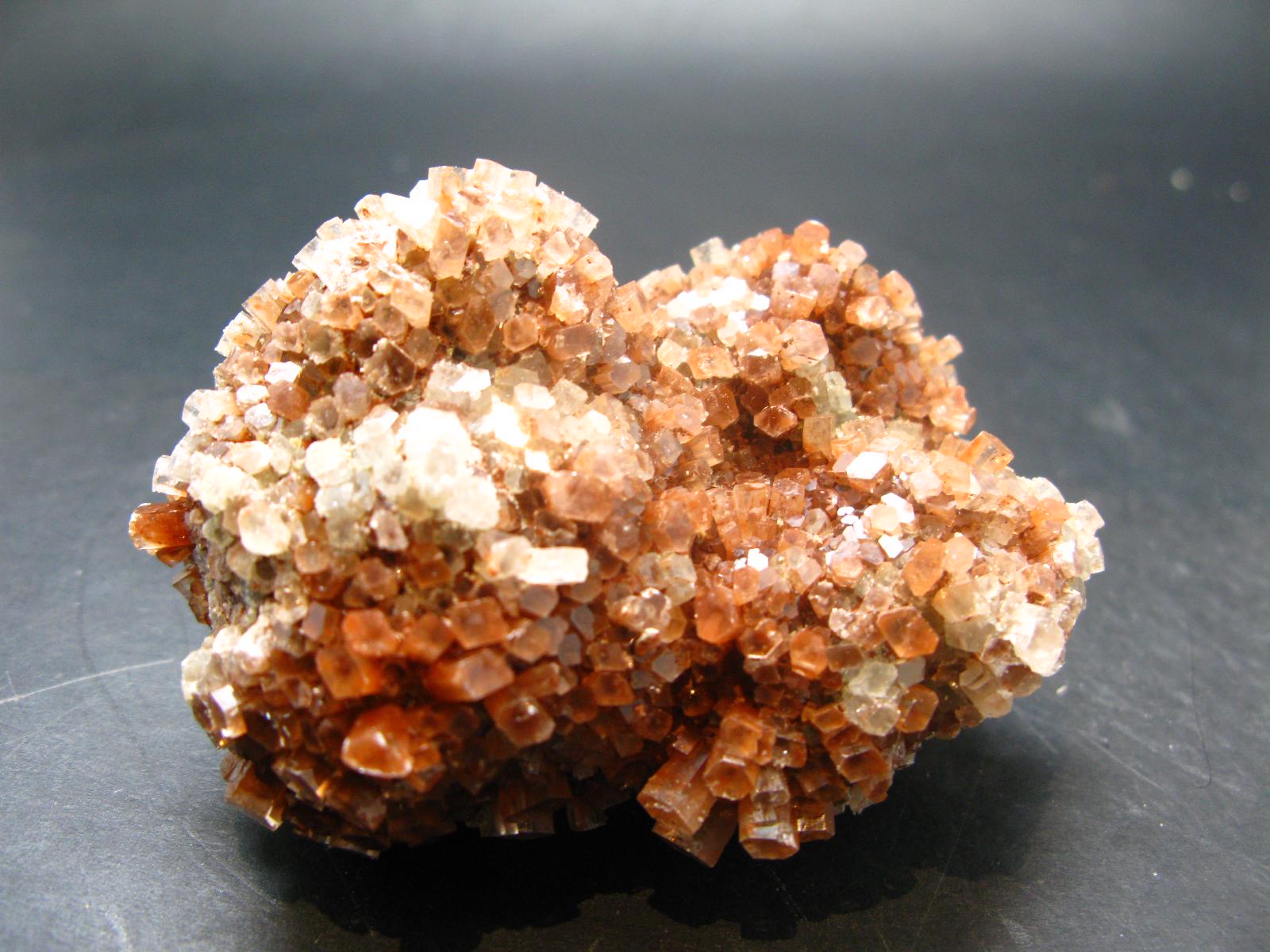 Orange Aragonite Cluster From Morocco - 3.1"