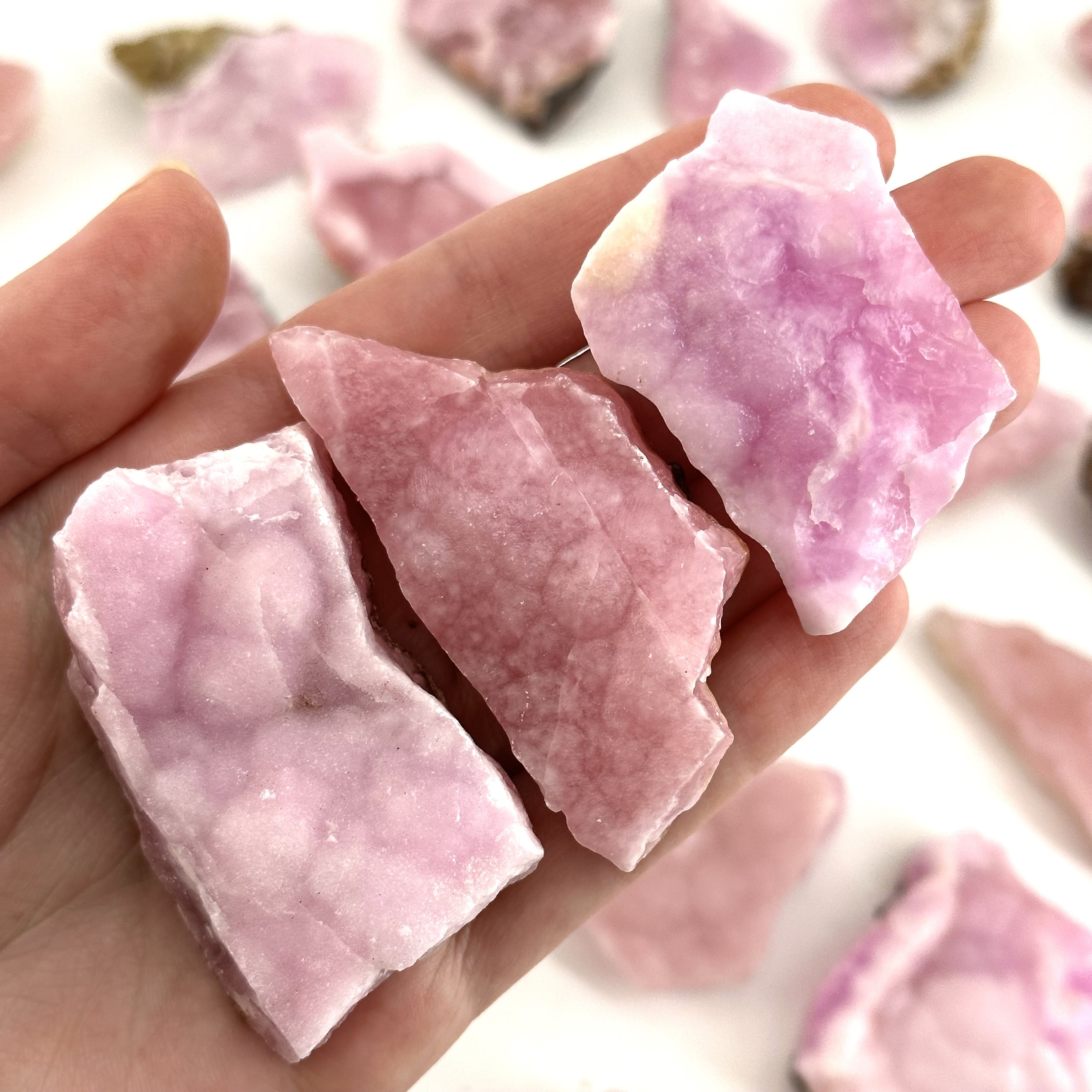 Pink Aragonite Crystal Cluster | Raw Natural Mineral Specimen Pink Aragonite Crystal Cluster | Raw Natural Mineral Specimen