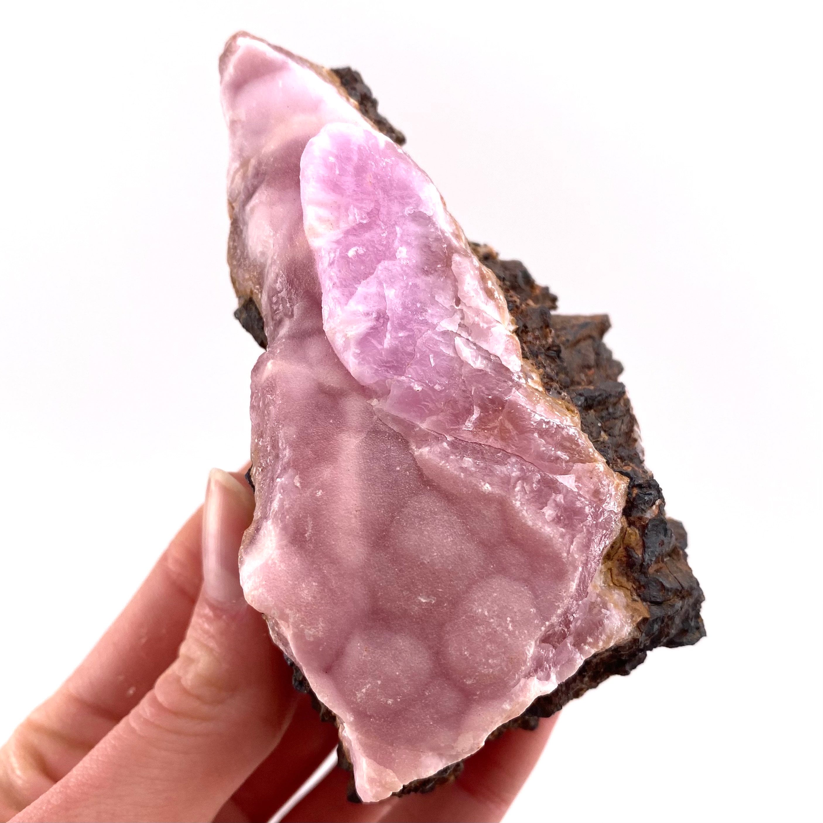 Pink Aragonite | Raw Crystal Cluster, Natural Mineral Specimen Pink Aragonite | Raw Crystal Cluster, Natural Mineral Specimen