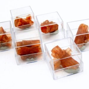Aragonite Specimen Crystal in a Gem Collector Case Aragonite Specimen Crystal in a Gem Collector Case