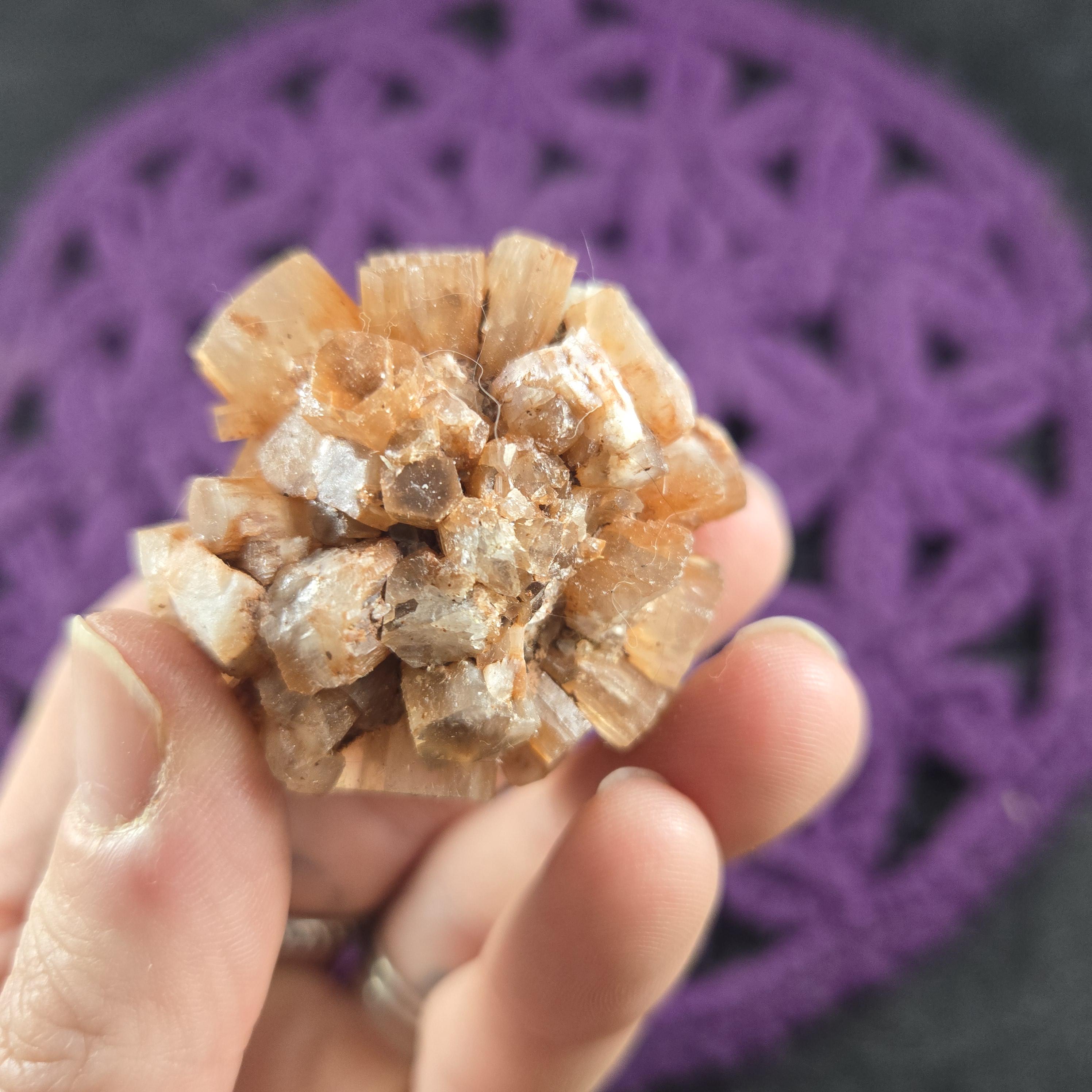 Aragonite Sputnik Crystal Cluster Raw Aliens Weird Stone Brown Spiky Star Mineral Aragonite Sputnik Crystal Cluster Raw Aliens Weird Stone Brown Spiky Star Mineral