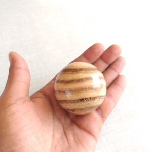 51 MM Polished Aragonite Sphere: Handmade Healing Crystal Home Decor 51 MM Polished Aragonite Sphere: Handmade Healing Crystal Home Decor