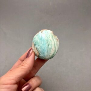 Blue Aragonite Palm Stone Throat Chakra Communication Clairaudient Crystal Channeling Stone Spirit Guide Ascended Master Crystal Palm Stone Blue Aragonite Palm Stone Throat Chakra Communication Clairaudient Crystal Channeling Stone Spirit Guide Ascended Master Crystal Palm Stone