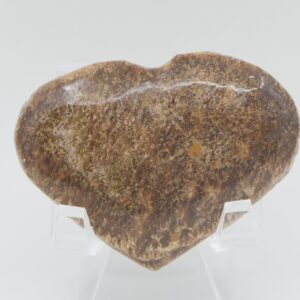 Brown Aragonite Heart Brown Aragonite Heart