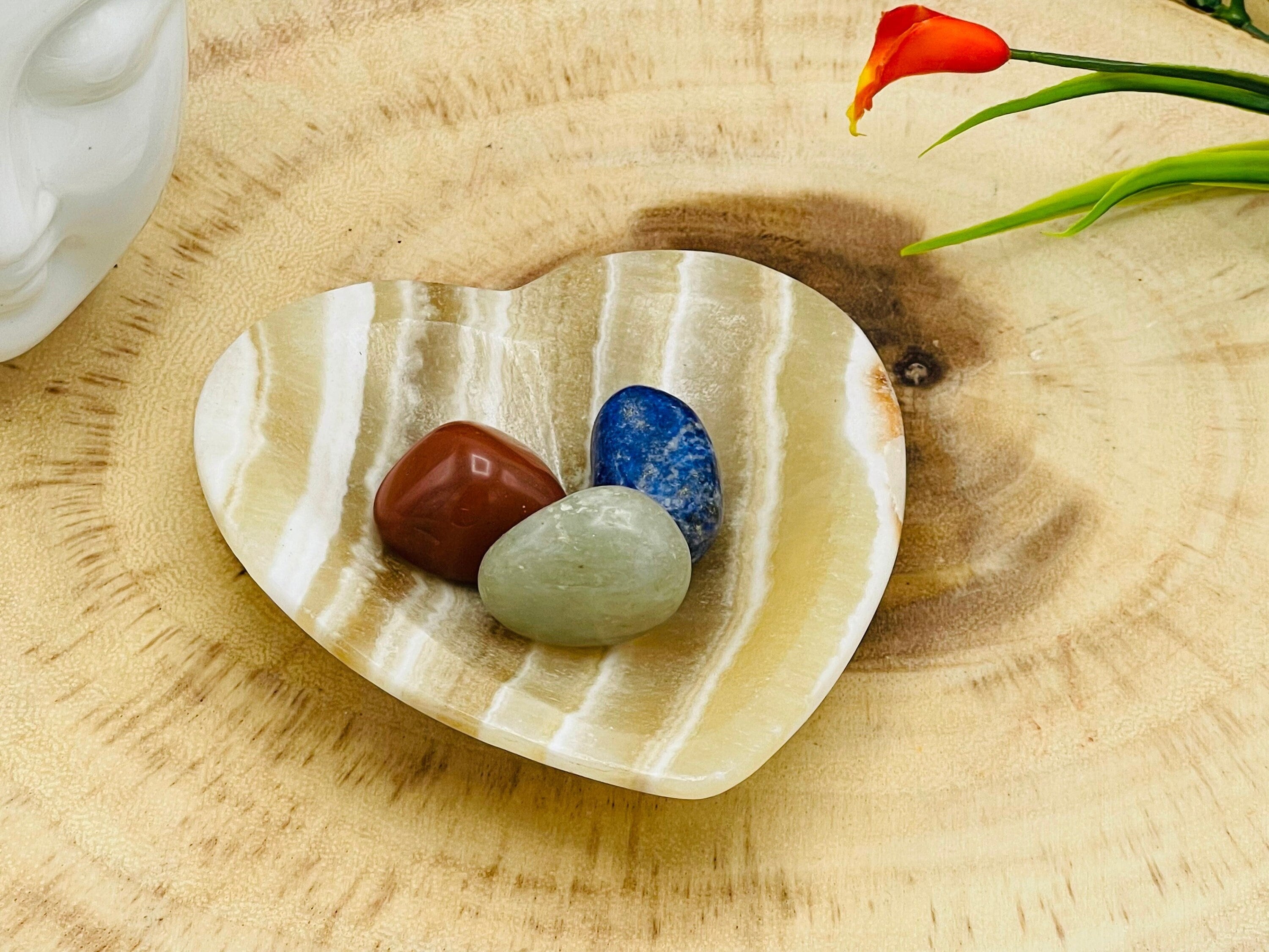 Aragonite Crystal Bowl, Healing Crystal Bowl, 4 Inches Aragonite Crystal Bowl, Healing Crystal Bowl, 4 Inches