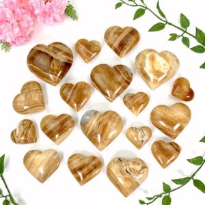 Aragonite Crystal Heart Minerals Gemstones Aragonite Crystal Heart Minerals Gemstones
