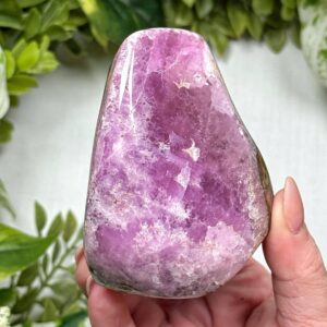 Pink Aragonite Freeform | 353g | - #6 (polished Crystal Chunk, Heart Chakra, Healing Stone, Love) Pink Aragonite Freeform | 353g | - #6 (polished Crystal Chunk, Heart Chakra, Healing Stone, Love)