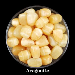 Aragonite Tumbled Stone, Gift For Crystal Lovers, Natural Brown Honey Earthy Gemstone