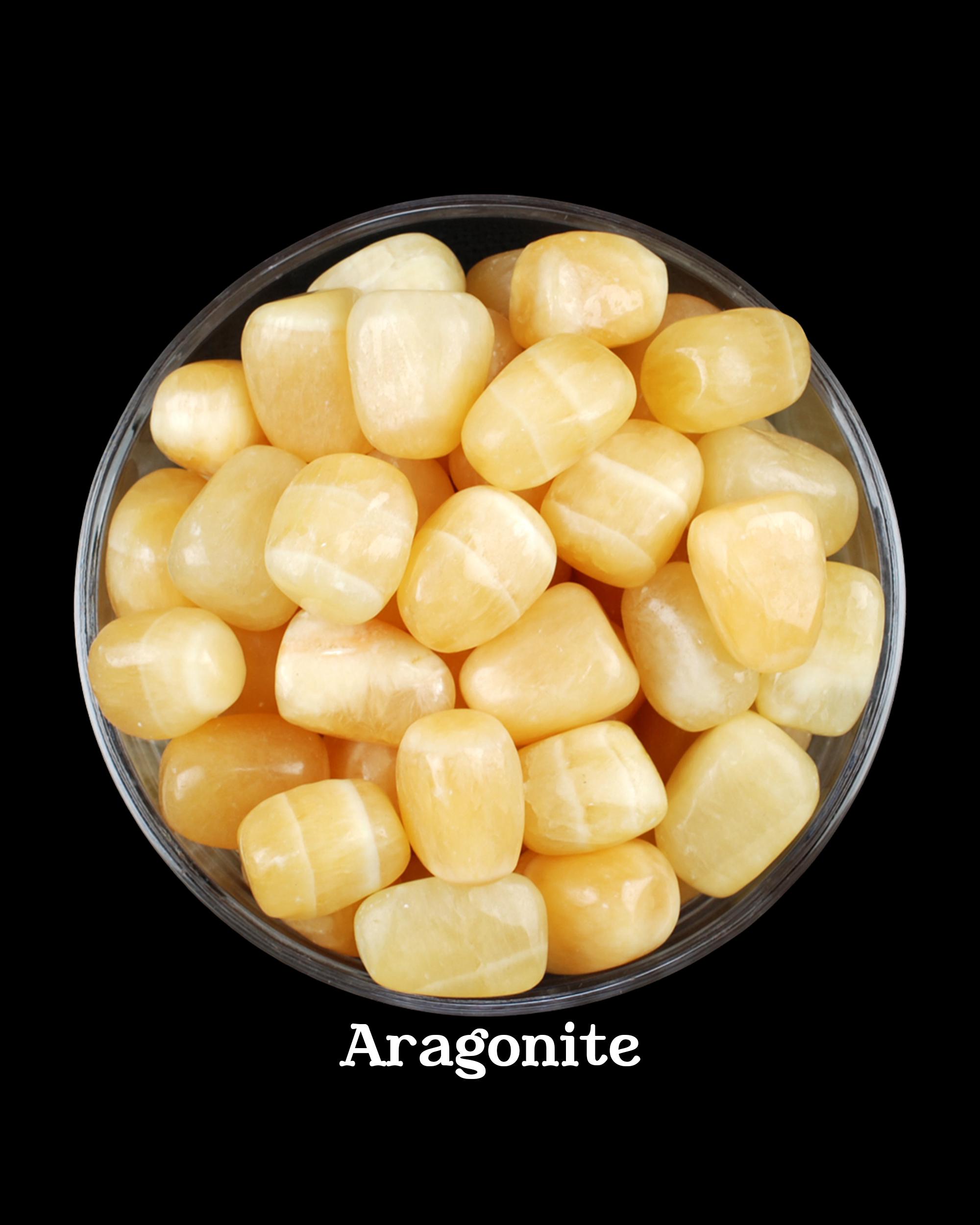 Aragonite Tumbled Stone, Gift For Crystal Lovers, Natural Brown Honey Earthy Gemstone