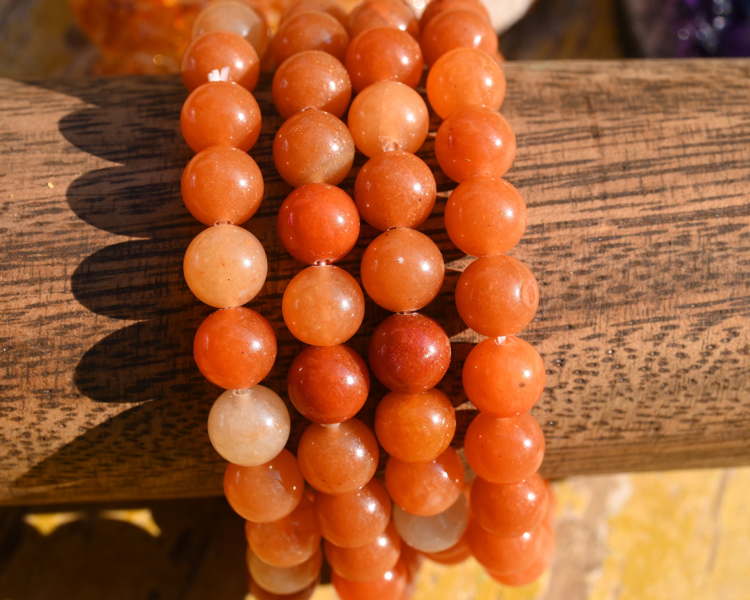8mm Natural Orange Aventurine Stretchy Bracelet,handmade Women/men Bracelet,gemstone Round Bracelet,for Gift Bracelet,healing Round Bracelet