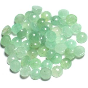 1pc - Cabochon Pierre Aventurine Verte Rond 12mm - 7427039742146 1pc - Cabochon Pierre Aventurine Verte Rond 12mm - 7427039742146