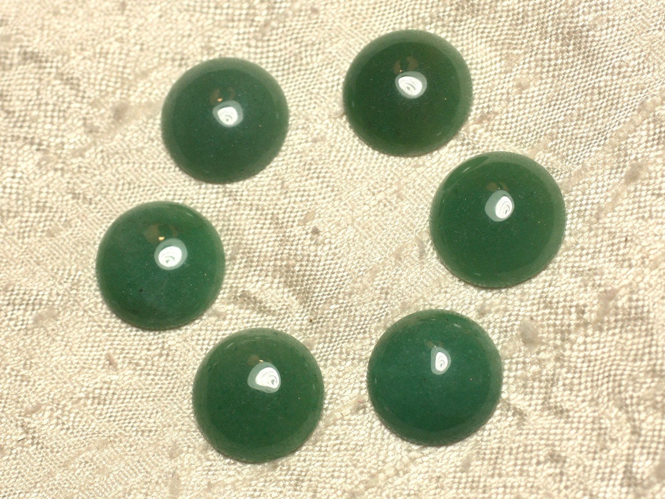 1pc - Cabochon Pierre Aventurine Verte Rond 20mm - 7427039742160 1pc - Cabochon Pierre Aventurine Verte Rond 20mm - 7427039742160