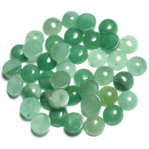 1pc - Cabochon Pierre Aventurine Verte Rond 14mm - 7427039742153 1pc - Cabochon Pierre Aventurine Verte Rond 14mm - 7427039742153