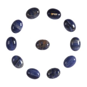 20mm Blue aventurine oval flatback cab cabochon DIY jewelry making 20mm Blue aventurine oval flatback cab cabochon DIY jewelry making