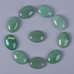 20mm Green aventurine oval cab cabochon DIY jewelry making 20mm Green aventurine oval cab cabochon DIY jewelry making