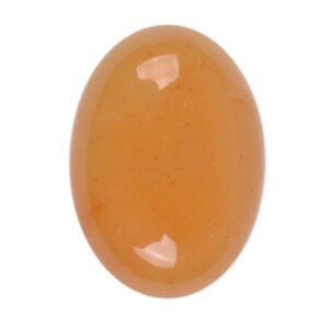 25mm Orange aventurine oval flatback cab cabochon 25mm Orange aventurine oval flatback cab cabochon