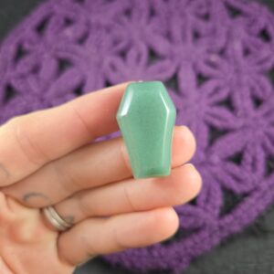 Green Aventurine Polished Coffin Stone Small Crystals Magick Stones Moonchild Cabochon pocket stone Green Aventurine Polished Coffin Stone Small Crystals Magick Stones Moonchild Cabochon pocket stone