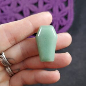 Green Aventurine Polished Coffin Stone Small Crystals Magick Stones Moonchild Cabochon pocket stone Green Aventurine Polished Coffin Stone Small Crystals Magick Stones Moonchild Cabochon pocket stone