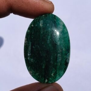 Natural Green Aventurine Cabochon, Gemstone Jewelry Making (57cts. 39x26 Mm) Natural Green Aventurine Cabochon, Gemstone Jewelry Making (57cts. 39x26 Mm)