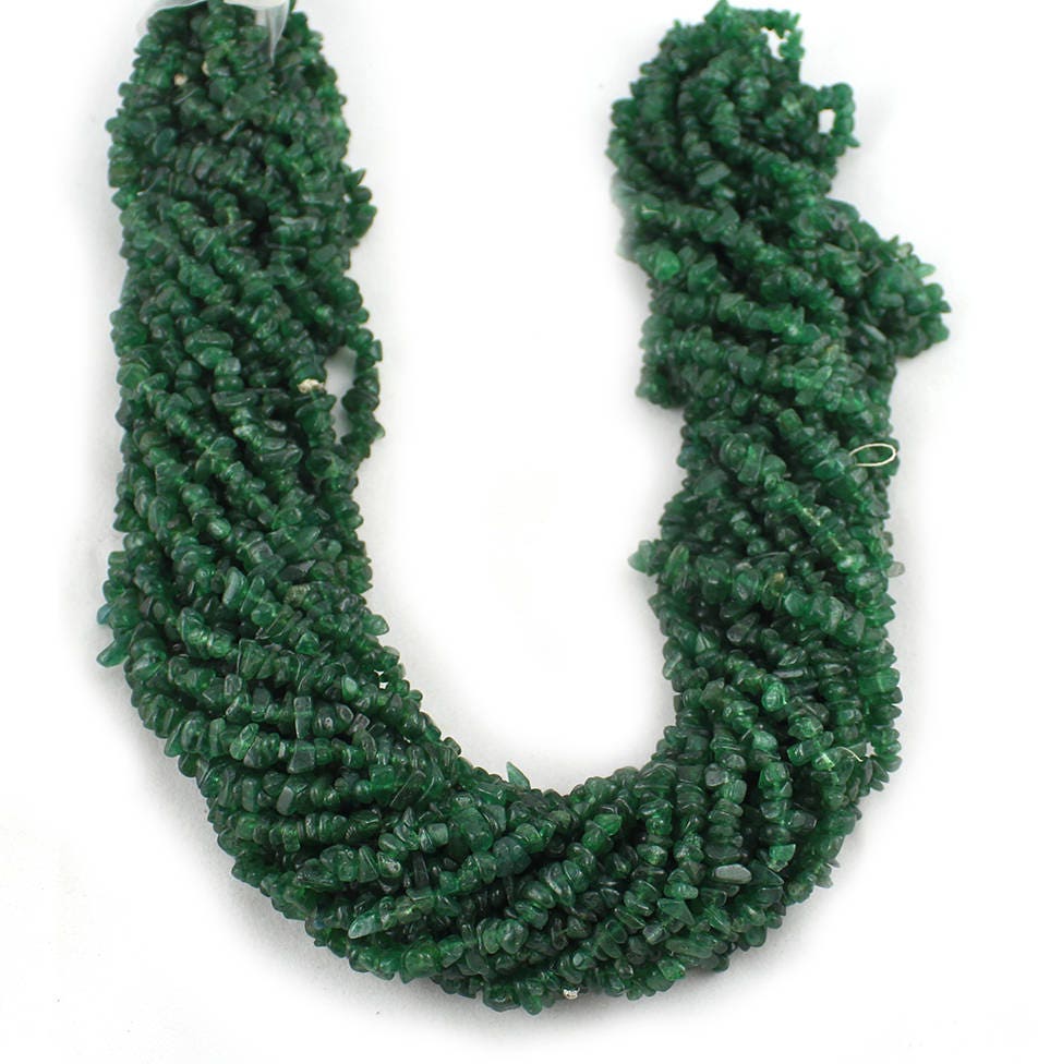 Aaa Quality Natural Green Aventurine Uncut Chips Beads, Green Aventurine Chips Beads, 34 Inches Strand Loose Beads Aaa Quality Natural Green Aventurine Uncut Chips Beads, Green Aventurine Chips Beads, 34 Inches Strand Loose Beads