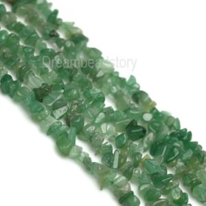Green Aventurine Chips, Natural Aventurine Chip Beads, Green Gemstone Chips Strand, Beading Supplies For Making Jewelry (y167)