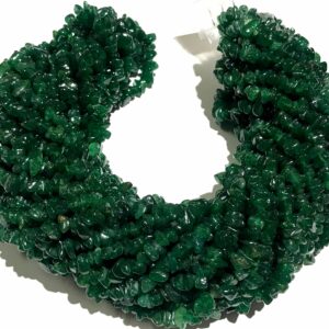 JUICY Green AVENTURINE 9 Strands Chips/AAA+ Quality Aventurine Gemstone Beads/Natural 36” Aventurine 9 Strands/Sold at 9 Strands 36”/Unique