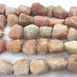 Natural Aventurine 18-25mm Raw Nuggets Genuine Loose Red Freeshape Beads 15 inch Jewelry Supply Bracelet Necklace Material Support