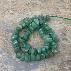 Aventurine Nugget Beads, 10mm Approx, 16 Inch Strand