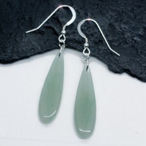 Fresh Mint - Aventurine And Sterling Silver Earrings