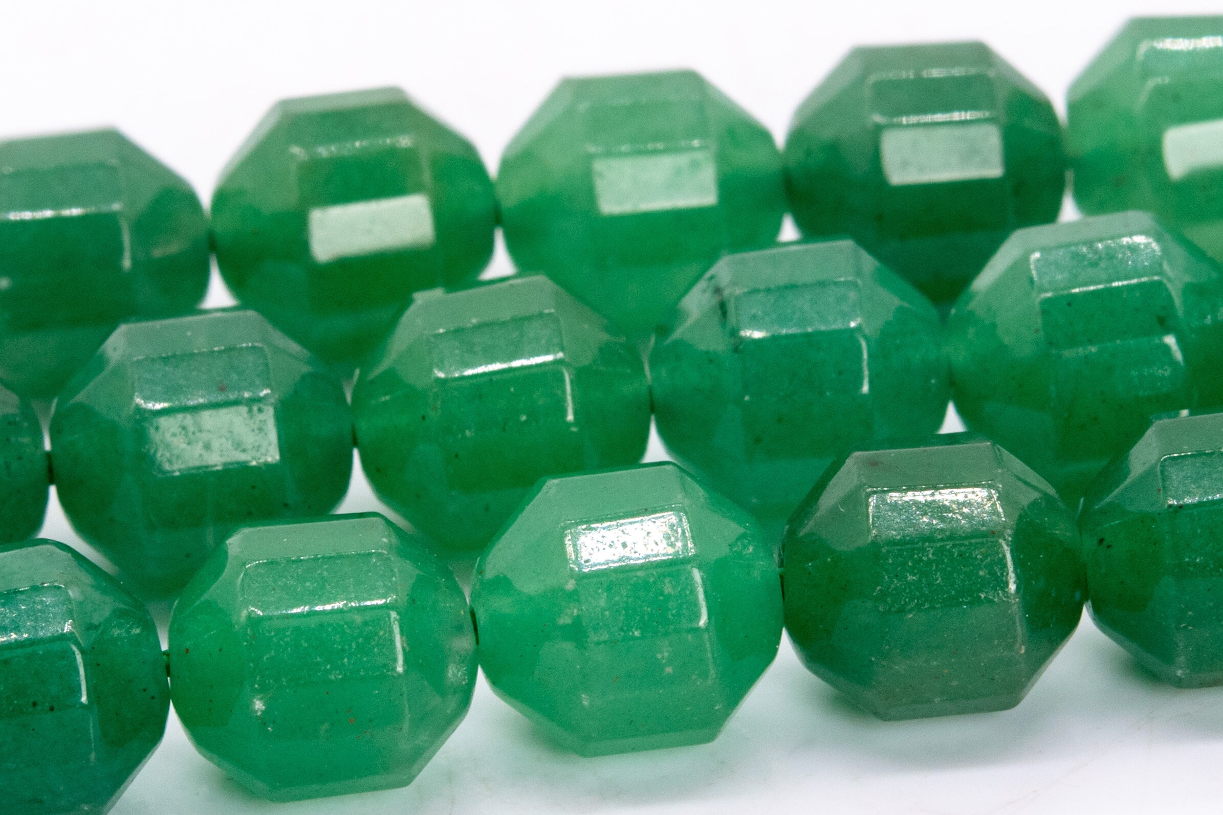 10x9mm Green Aventurine Beads Faceted Bicone Barrel Drum Grade Aaa Genuine Natural Gemstone Loose Beads 15" / 7.5" Bulk Lot Options (115653) 10x9mm Green Aventurine Beads Faceted Bicone Barrel Drum Grade Aaa Genuine Natural Gemstone Loose Beads 15" / 7.5" Bulk Lot Options (115653)